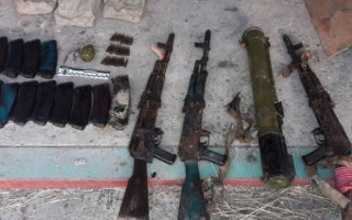 «Подарок» от боевика «ДНР»: полиция нашла большой тайник с оружием