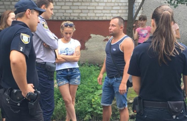 На глазах у детей подстрелили офицера ВСУ