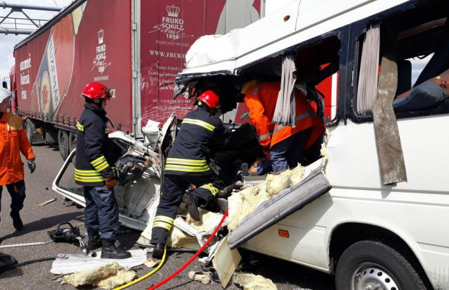 Житомирская трагедия: экспертиза обнаружила неисправность тормозов в маршрутки