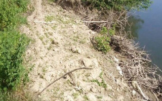 В Украине уходит под воду остров на Дунае