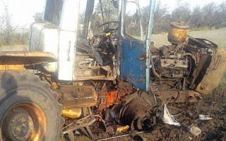 В Донецкой области на мине подорвался трактор