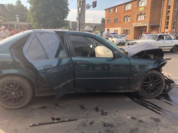 Жуткая авария в Черкассах: водитель на тротуаре задавил мать с ребенком