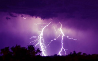 В Запорожской области трех человек ударило молнией