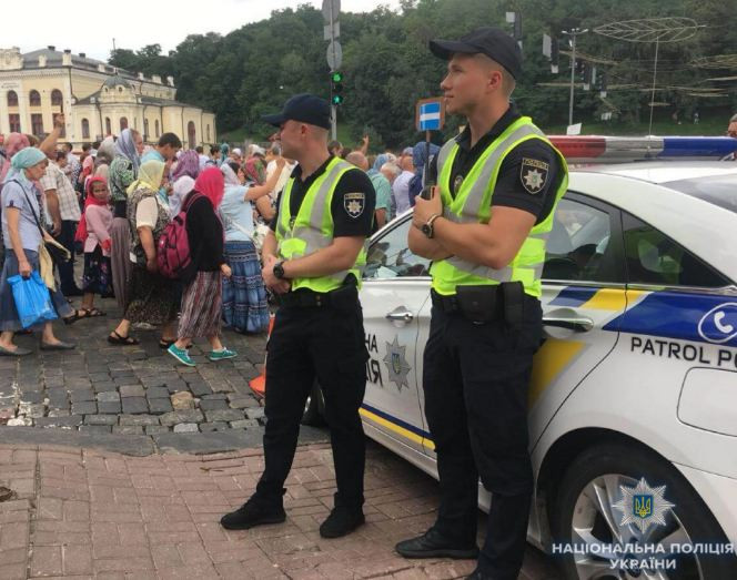 В полиции подсчитали количество участников Крестного хода
