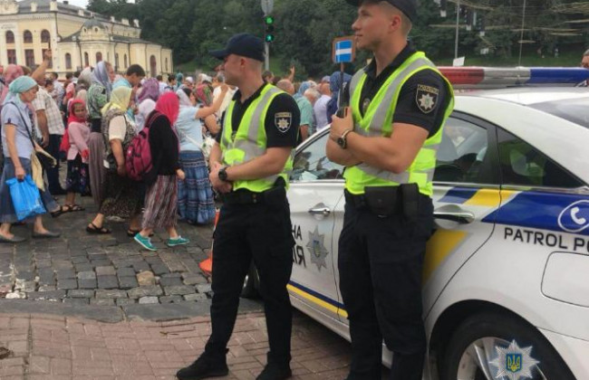 В полиции подсчитали количество участников Крестного хода