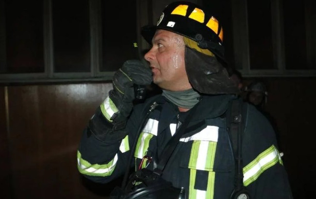 Крупный пожар в центре Киева: горела больница