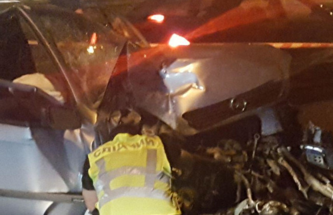 Такси на «еврономерах» попало в ДТП в Киеве: пассажирка погибла
