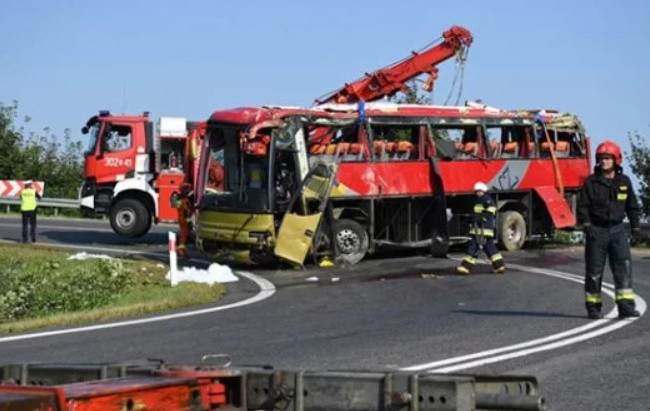 ДТП с украинским автобусом в Польше: названо число пострадавших детей