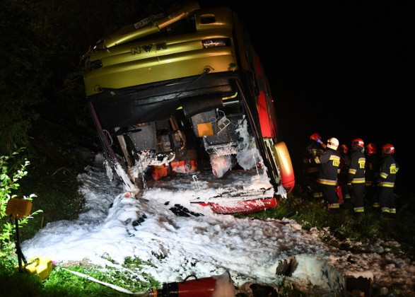 Названа причина смертельного ДТП в Польше с украинскими туристами