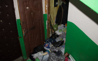 В Киеве в горе мусора нашли труп