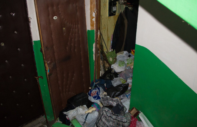 В Киеве в горе мусора нашли труп