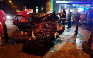 Страшная авария в Харькове: автомобили разбиты вдребезги