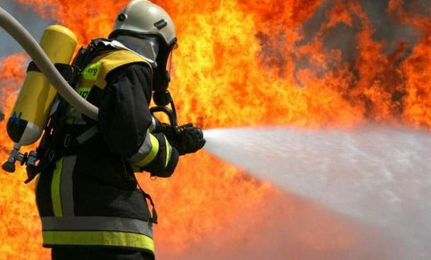 В Донецкой области на металлургическом комбинате произошел крупный пожар