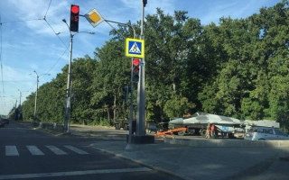 Истребитель на улице Харькова поразил горожан