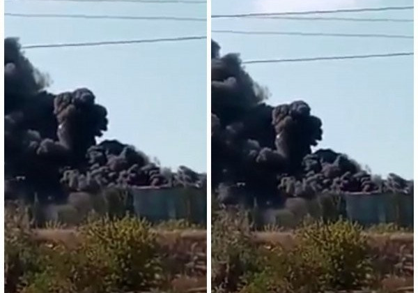 Кривой Рог окутан черным дымом: в городе произошел масштабный пожар