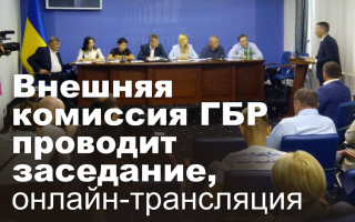 Внешняя комиссия ГБР проводит заседание, онлайн-трансляция
