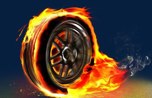 Голливудская погоня с копами завершилась «огненным» ДТП