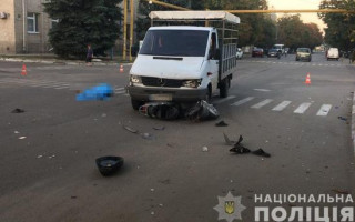 Смертельное ДТП: грузовик раздавил мопед в Запорожской области