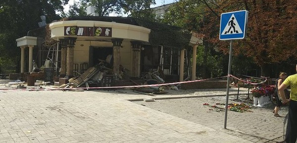 Ликвидация Захарченко: появилось видео момента взрыва