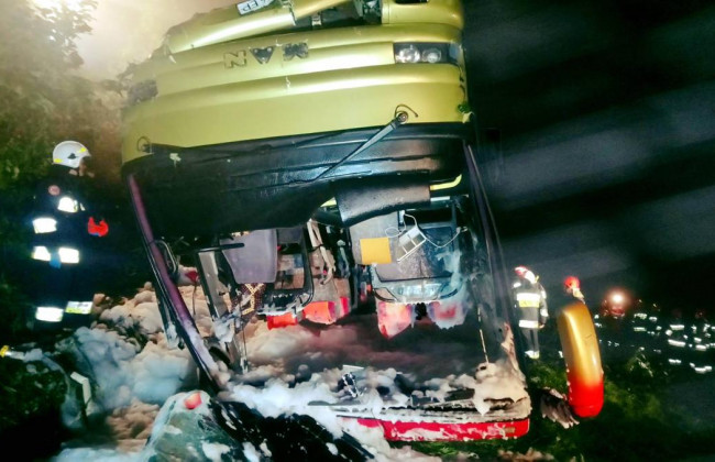 Авария с украинцами в Польше: водитель автобуса был «под наркотиками»