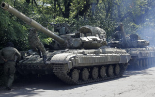 Боевики стянули 180 танков к границе Украины