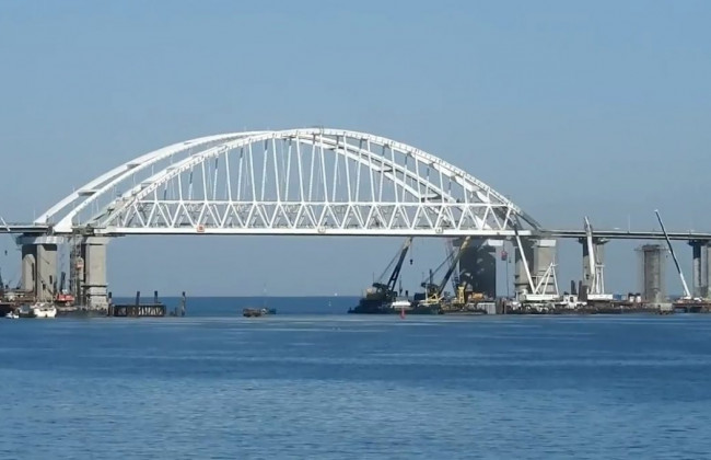 Стройматериалы для Крымского моста добывали в Украине: расследование СБУ