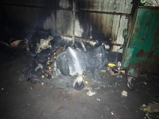 Пожар в Житомире  на свалке: погиб бездомный