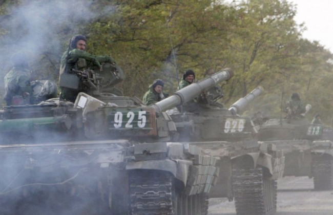 Боевики активно перебрасывают военную технику на Донбасс