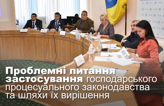 Проблемні питання застосування господарського процесуального законодавства та шляхи їх вирішення