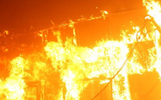 Масштабный пожар в Запорожской области: погибли дети