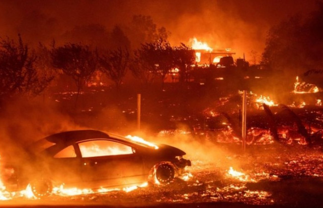 Пожар в Калифорнии: как украинка спасала детей из эпицентра пламени