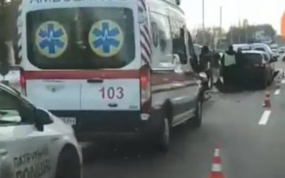 Масштабна ДТП у Києві: зіткнулось п’ять автомобілів