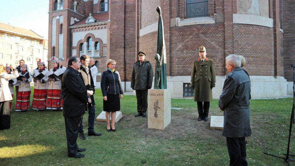 В Венгрии состоялось открытие мемориала жертвам Голодомора в Украине, фото