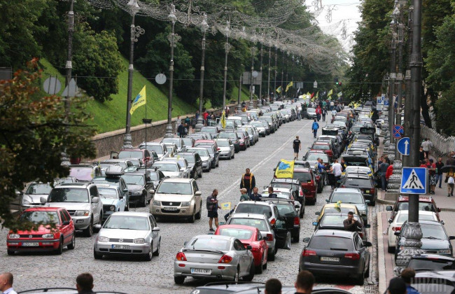 Протест «евробляхеров»: активисты перекроют движение во всех регионах Украины