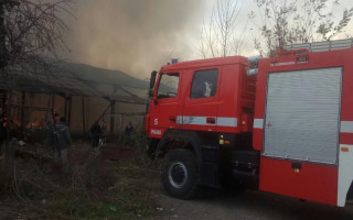 На Закарпатье произошел масштабный пожар: появилось видео
