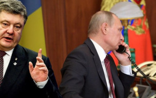 Порошенко отреагировал на поездку Путина в оккупированный Крым