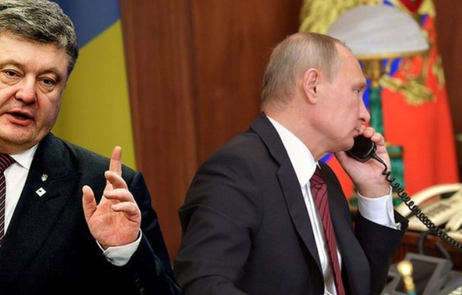 Порошенко отреагировал на поездку Путина в оккупированный Крым
