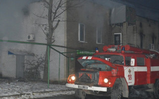 Масштабный пожар в Днепре: горело здание кафе