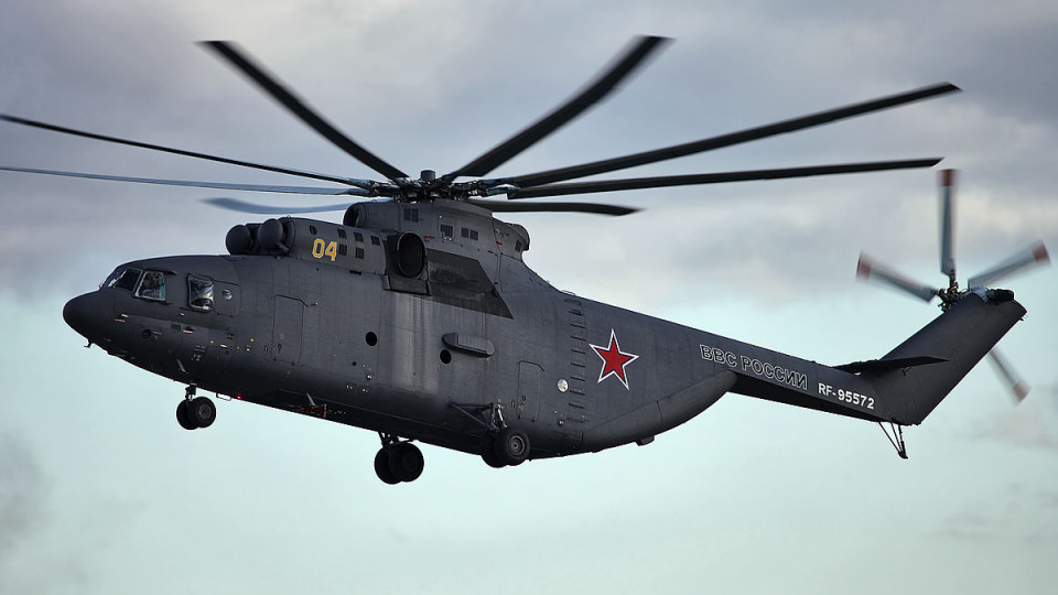 В России потерпел крушение вертолет Ми-26: есть погибшие