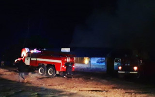 В Сумской области произошел пожар в кафе