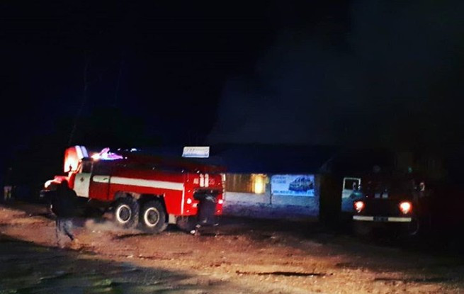 В Сумской области произошел пожар в кафе