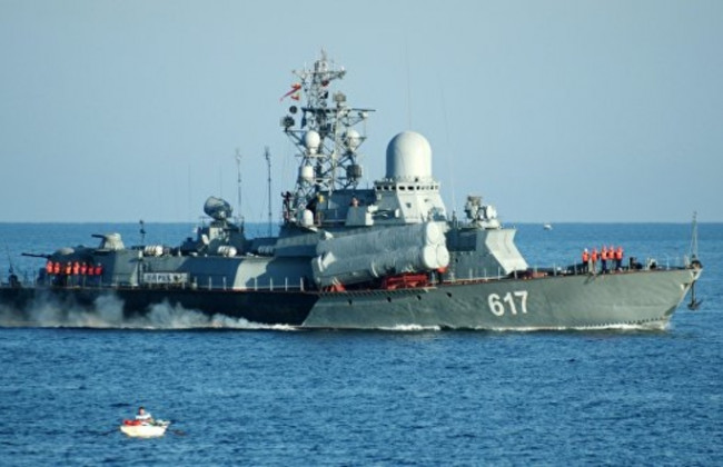 Вооруженный ракетный корабль РФ отправили в Крым: есть подробности