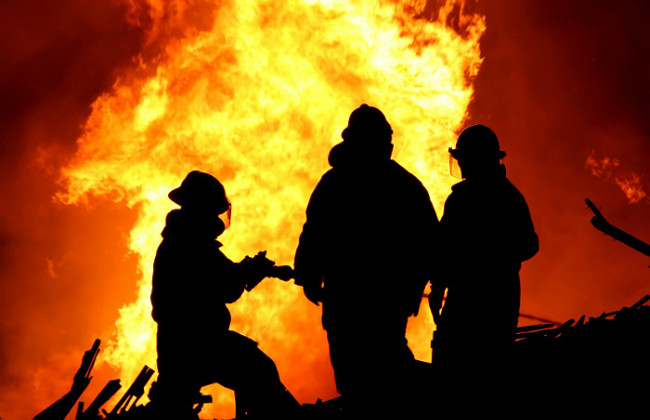 Колишня військова частина дотла вигоріла на Волині