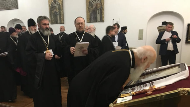 В Софии Киевской начался Объединительный собор украинских православных церквей