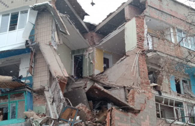 Взрыв газа в Фастове: мужчина получил травму при падении с пятого этажа
