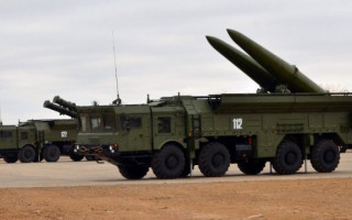 Російські ракетні комплекси «Іскандер» зафіксували у Криму