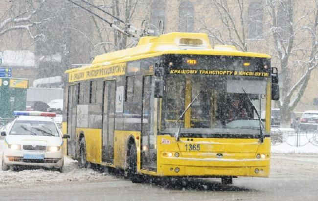 В Киеве общественный транспорт изменит свой маршрут