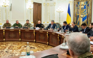 Военное положение в Украине: СНБО собирается на заседание