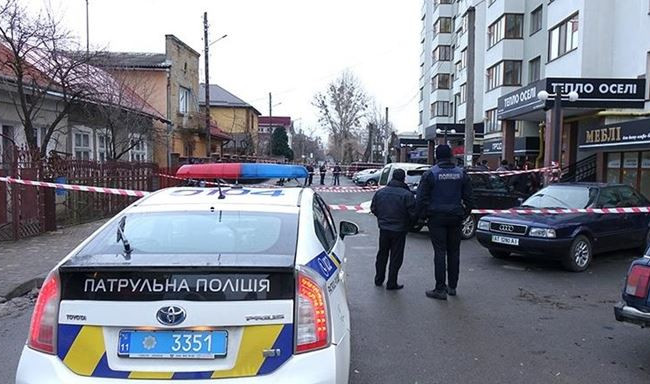 В Ивано-Франковске застрелили мужчину: фото и видео происшествия