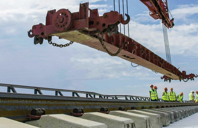 Сдвиг породы: при строительстве Крымского моста произошло новое ЧП